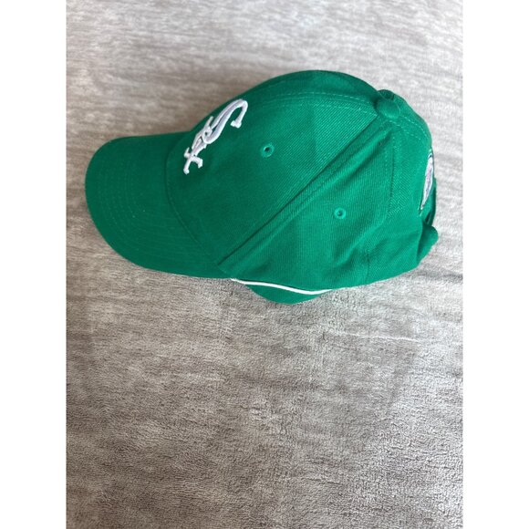 Chicago White Sox Kelly Green/White Cap Kick10 Pro Gear Adjustable - Picture 3 of 6